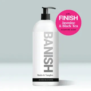 BANISH Detangling Shampoo - Jasmine & Black Tea