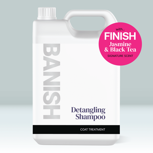 BANISH Detangling Shampoo - Jasmine & Black Tea