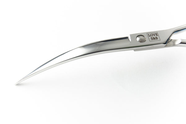 Love S&B ARTEMIS Extreme Curved Scissor Polished Finish