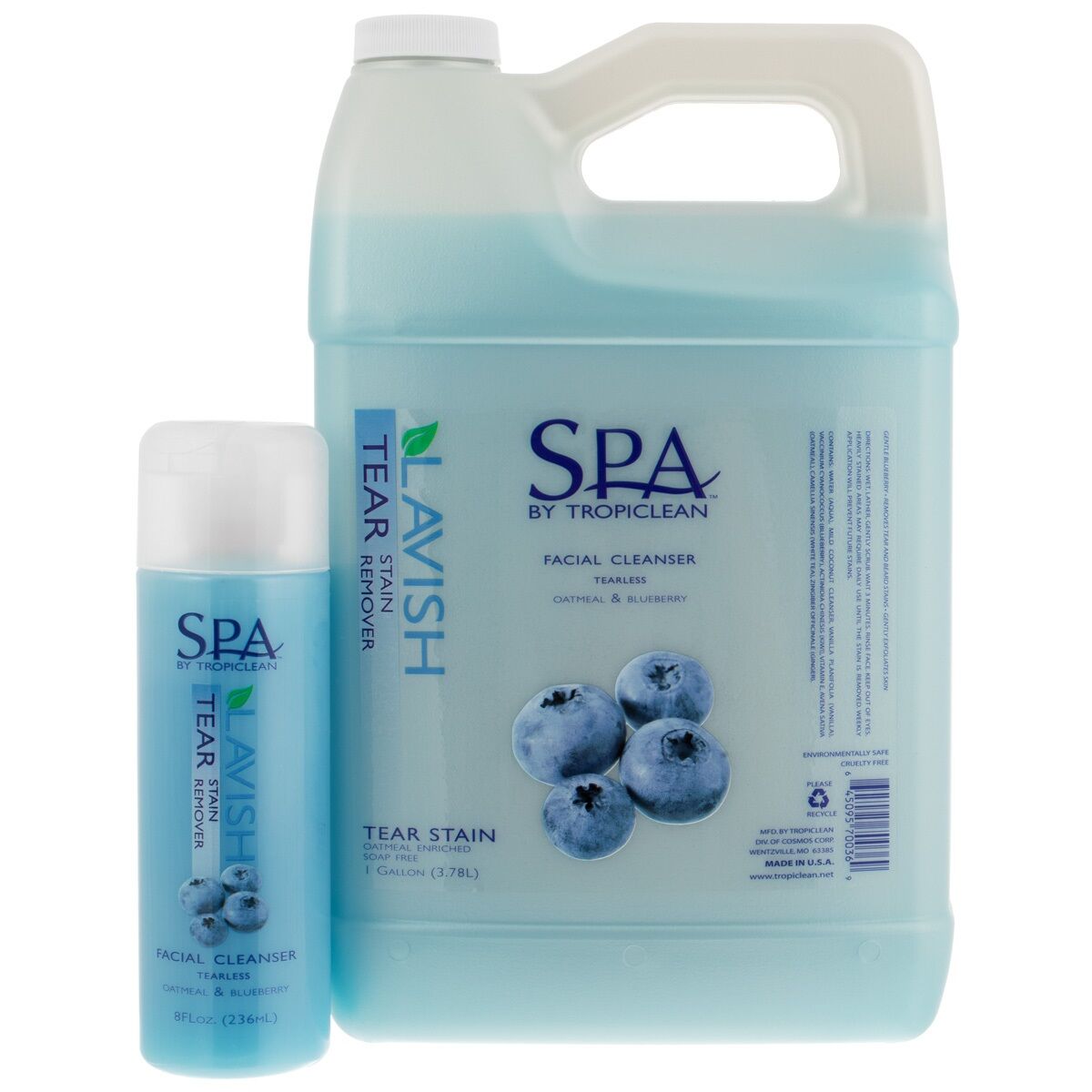 Tropiclean Spa Oatmeal & Blueberry Facial Scrub